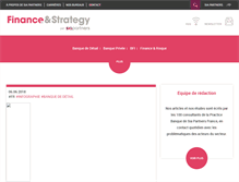 Tablet Screenshot of finance.sia-partners.com